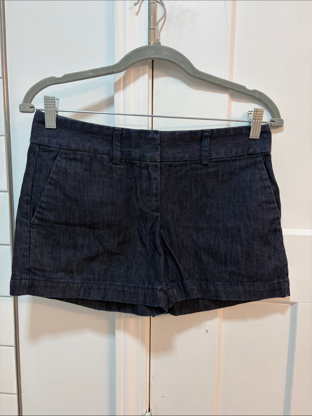 Loft Dark Indigo Jean Shorts